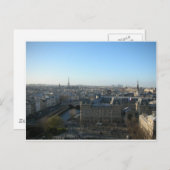 Carte Postale Paris depuis Notre-Dame (Devant / Derrière)
