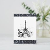Carte postale Paris Design Cute (Debout devant)