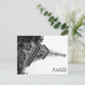 Carte Postale Paris, Eiffel (Debout devant)