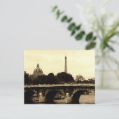 Carte Postale Paris En Carré (Debout devant)