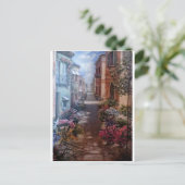 Carte Postale Paris en fleurs (Debout devant)