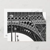 Carte Postale paris en ligne (Devant / Derrière)