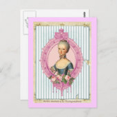 Carte Postale Paris et Antoinette (Devant / Derrière)