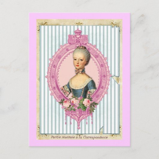 Carte Postale Paris et Antoinette (Devant)