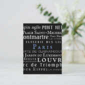 Carte Postale Paris et ses monuments (Debout devant)