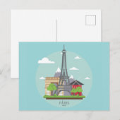 Carte postale Paris France (Devant / Derrière)