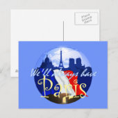 Carte postale PARIS France (Devant / Derrière)