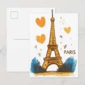 Carte Postale Paris France (Devant / Derrière)