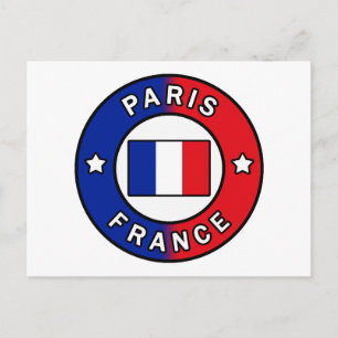 Carte Postale Paris France