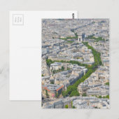Carte Postale Paris, France (Devant / Derrière)