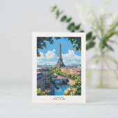 Carte postale Paris France (Debout devant)