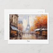 Carte Postale Paris France (Devant / Derrière)