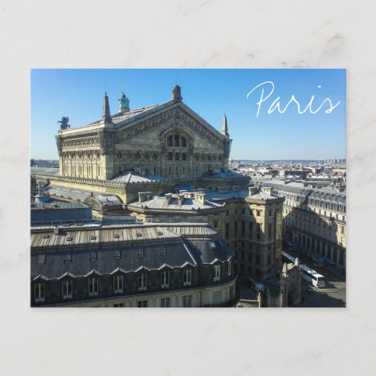 Carte Postale Paris France Architecture Paris (Devant)