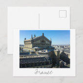 Carte Postale Paris France Architecture Paris (Devant / Derrière)