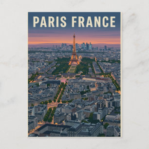Carte Postale Paris France Art du milieu du XXe siècle sur la sk