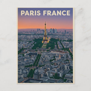 Carte Postale Paris France Art du milieu du XXe siècle sur la sk