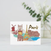 Carte Postale Paris, France Cité célèbre (Debout devant)