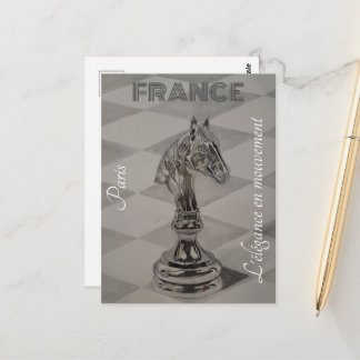 Carte Postale Paris France -l'élégance en mouvemen