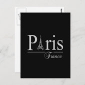 Carte postale Paris France, personnaliser (Devant / Derrière)