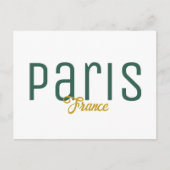 Carte Postale Paris, France Souvenir (Devant)