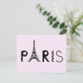 Carte Postale Paris, France | Tour Eiffel (Debout devant)