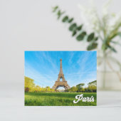 Carte Postale Paris, France | Tour Eiffel (Debout devant)
