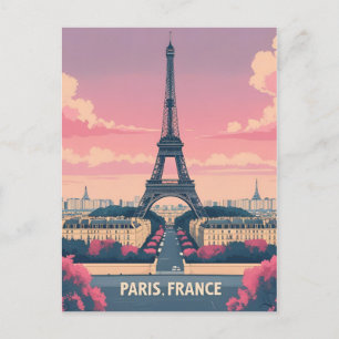 Carte Postale Paris France Tour Eiffel _ Paysage Urbain