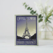 Carte Postale paris france vintage look (Debout devant)