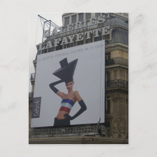 Carte Postale Paris - Galeries Lafayette -
