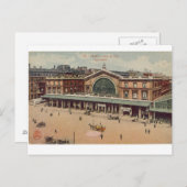 Carte Postale Paris Gare de L'Est (Devant / Derrière)