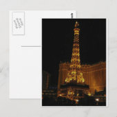 Carte Postale Paris Hotel Vegas (Devant / Derrière)