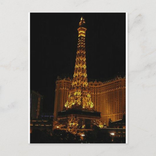 Carte Postale Paris Hotel Vegas (Devant)