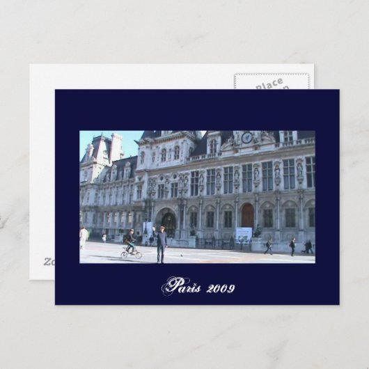 Carte Postale Paris John, (Devant / Derrière)