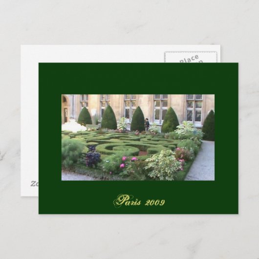 Carte Postale Paris John, Paris 2009 (Devant / Derrière)