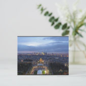 Carte Postale Paris la nuit (Debout devant)