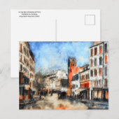 Carte Postale Paris, la rue des Abbesses (Devant / Derrière)