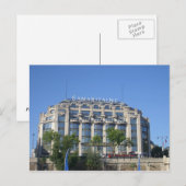 Carte Postale Paris - La Samaritaine (Devant / Derrière)