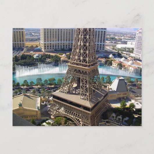 Carte Postale Paris, Las Vegas (Devant)