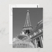 Carte Postale Paris, Las Vegas (Devant / Derrière)