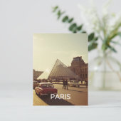 Carte Postale Paris Louvre (Debout devant)