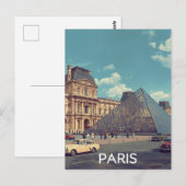 Carte Postale Paris Louvre (Devant / Derrière)