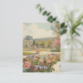 Carte Postale Paris Louvre (Debout devant)