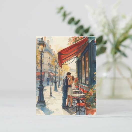 Carte Postale Paris Love (Debout devant)