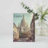 Carte Postale Paris Montmartre (Debout devant)