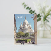 Carte Postale Paris Montmartre (Debout devant)