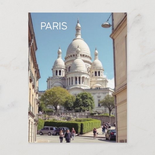 Carte Postale Paris Montmartre (Devant)