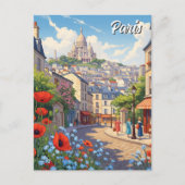 Carte postale Paris Montmartre (Devant)