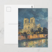 Carte Postale Paris Notre-Dame (Devant / Derrière)