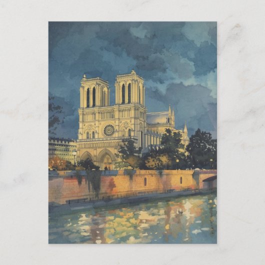 Carte Postale Paris Notre-Dame (Devant)