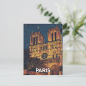 Carte Postale Paris Notre Dame (Debout devant)